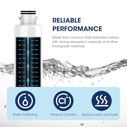 MARRIOTTO MIWF6200 Water Filter Replacement for Midea MIWF6200, MRS26D5AST, MRS26D7AST, MRQ22D7AST, MF-2008-R2, NS-WF26SS0-1, Zline MIWFT2100, RFM-W-36, WF200, SJWF200, SJG2254FS, NSF42, (1 Pack) - Image 5