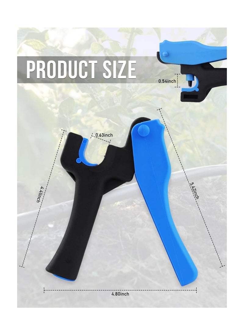 SYOSI - 2PCS Drip Irrigation Hole Punch Tool, Garden Watering Tube Punch Outdoor Drip Irrigation Tubing Tool Drip Pipe Punch Watering Tube Hole Punch for 16/20mm PE Pipe and Emitter Insertion - Image 1