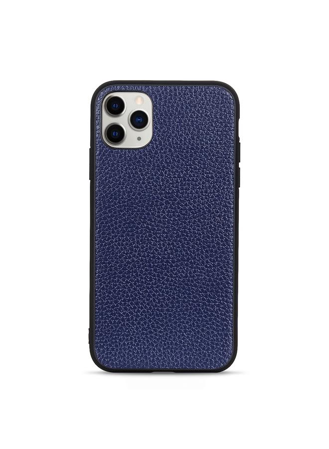 The Bros Phone Case For iPhone 12 mini Litchi Texture Genuine Leather Folding Protective Phone Case  - Image 2