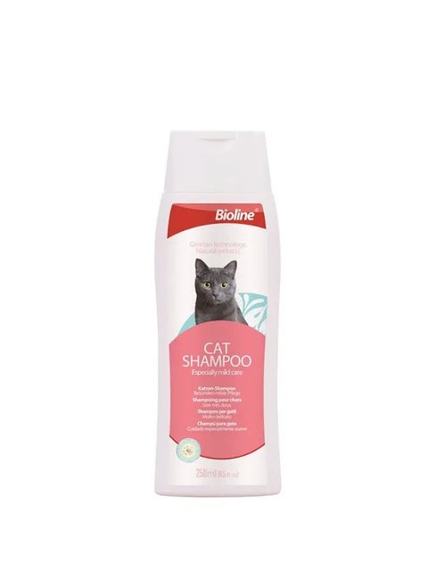 Bioline Cat Shampoo – Extra Gentle Formula for Clean & Shiny - 250ml
