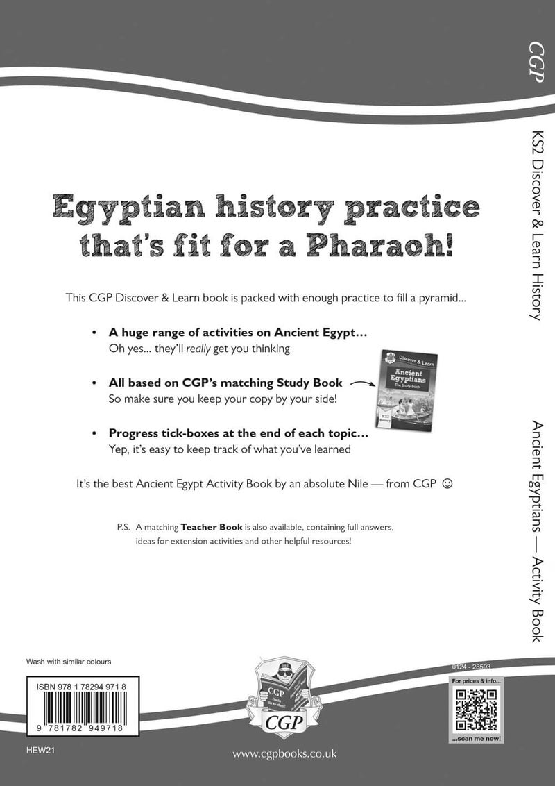 Coordination Group Publications Ltd (CGP) New KS2 Discover & Learn: History - Ancient Egyptians Activity Book KS2 History) - Image 2