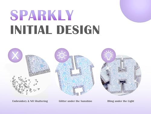 COSHAYSOO Christmas Birthday Gifts for 6 7 8 9 10 11 12 13 Year Old Girls Purple Purse Fanny Pack Initial Crossbody Belt Bag 6-8 8-10 10-12 8-12 Tween Preteen Teen Girl Cute Girly Stuff Letter A - Image 3