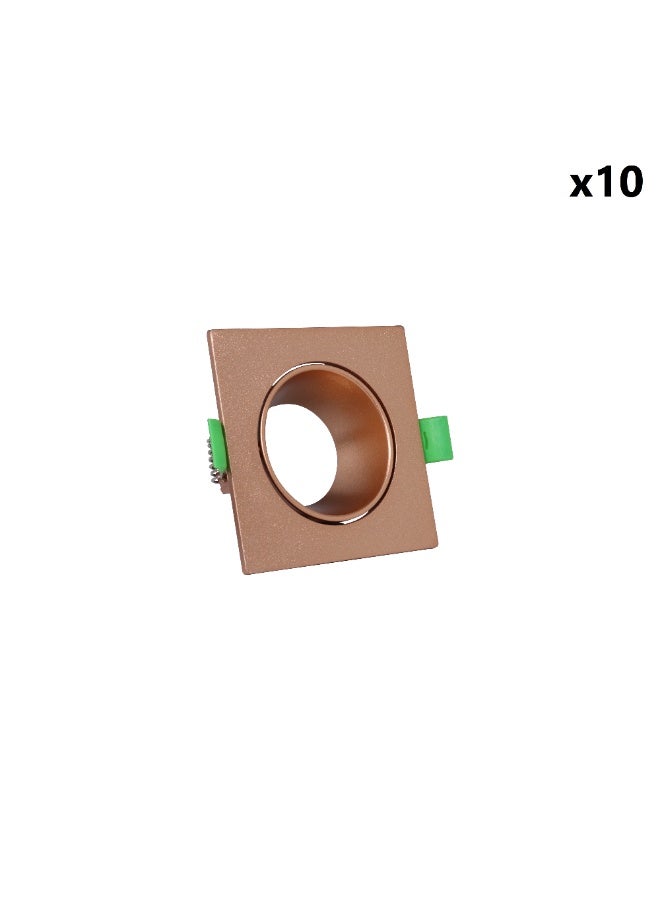 Jana Light Square Rose Gold adjustable SpotLight Frame quantity 10 - Image 1