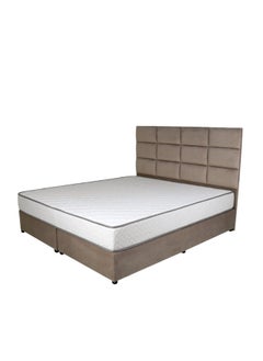 Bed and Mattress Zone Plushify Upholstered Bed 200 X 120 Twin Size Muted Pink Color  - Image 2