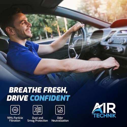 AirTechnik CF10709 PM2.5 Cabin Air Filter w/Activated Carbon | Fits Select 2005-2017 KIA Forte 5, Koup, Rio, Rio5, Rondo, Sportage, Hyundai Accent, Genesis Coupe, Tuscon, Veloster - 08790-2E200 - Image 2