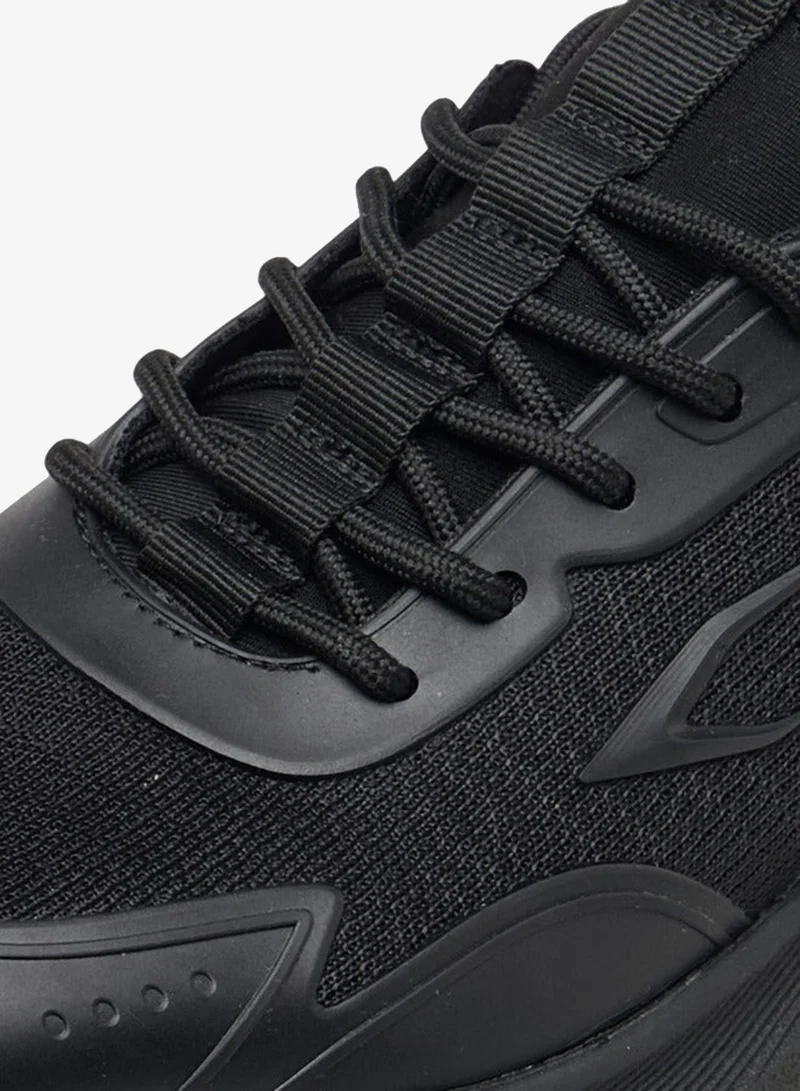 Dash Women Panelled Sports Shoes with Lace-Up Closure