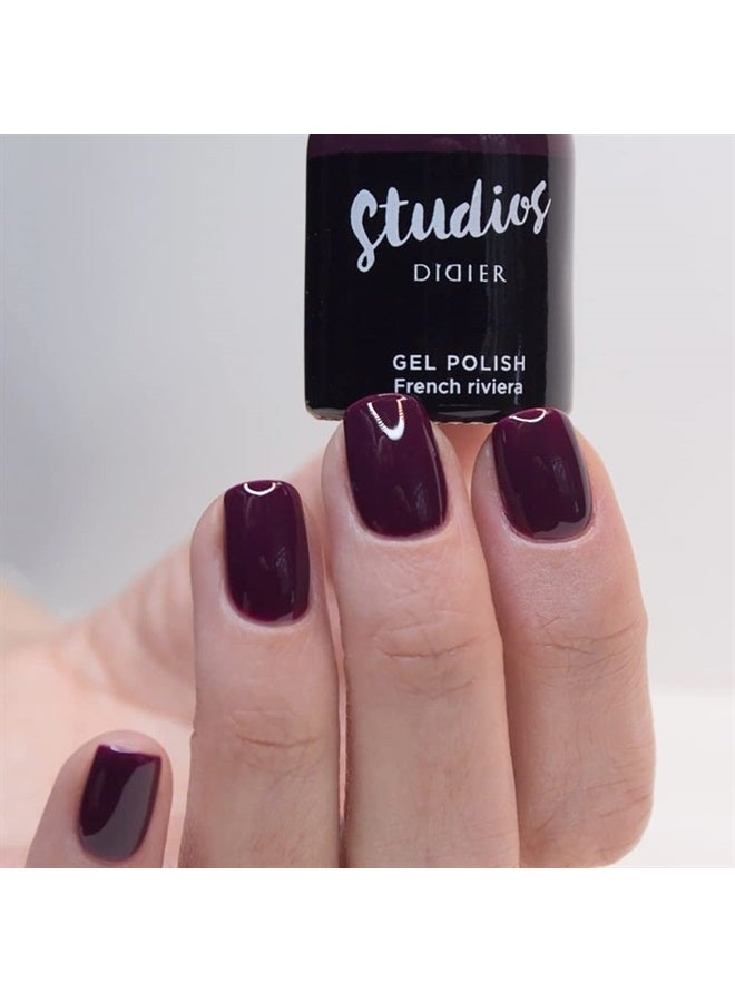 DIDIER LAB Studios Gel Polish French Riviera - Professional Manicure Pedicure Products - Rich Pigment for Complete Nail Coverage - Flawless Shine - Suitable for Beginners - UV Lamp - Gift for Women - Image 5
