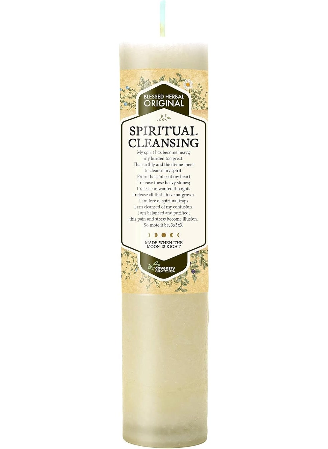 Coventry Creations Blessed Herbal Candle Spiritual Cleansing 