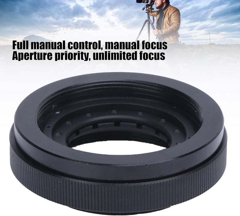 1.5 26mm غشاء قزحية معدني APER Cnser، M42 إلى M42 عدسة C، تحكم يدوي مع، 1.5 26mm APER - Image 3