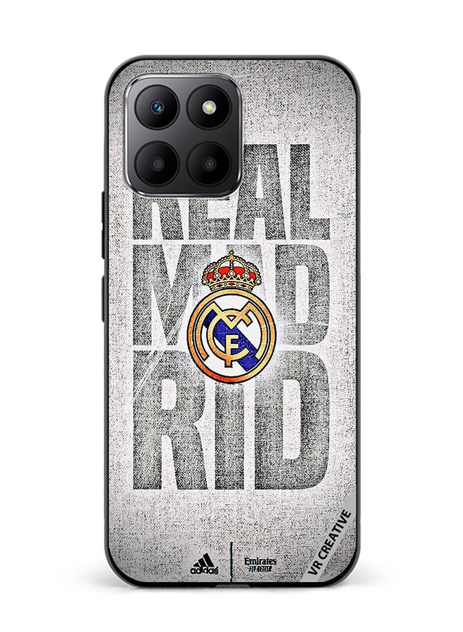 VR CREATIVE Protective Case Cover For Honor 70 Lite Real Madrid Logo Design Multicolour - Image 1