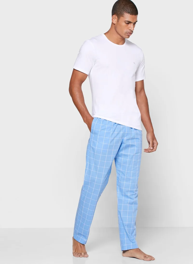 CALVIN KLEIN Logo Band Pants