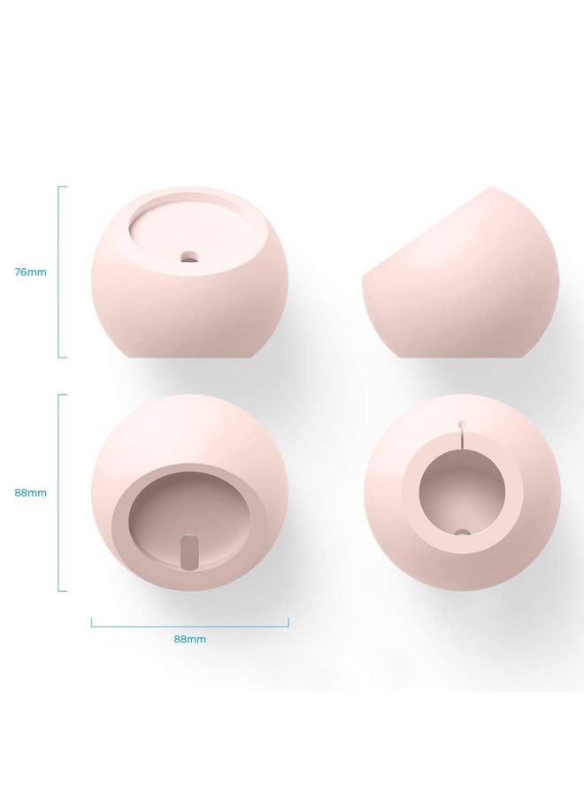 Beauenty - Silicone Pellet Magsafe Magnetic Charger Holder for iPhone 12 Series(Pink) - Image 1