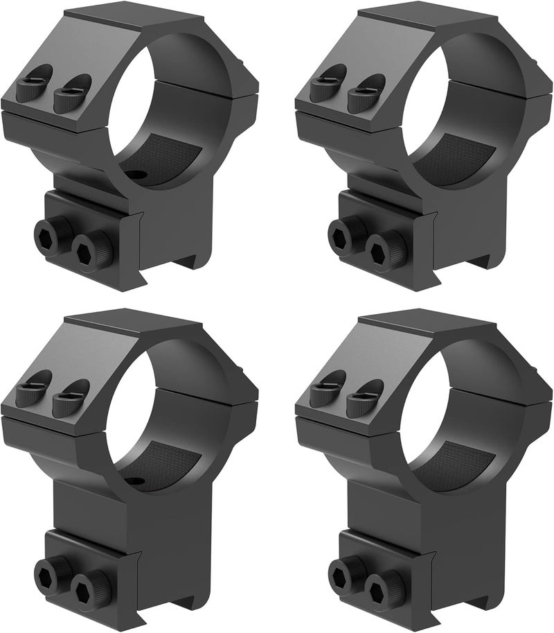 TPO حلقة نطاق دوفايل 3/8" 30 مم لتركيب النطاق على سكة دوفايل 11 مم لملحقات إيرسوفت - Image 1