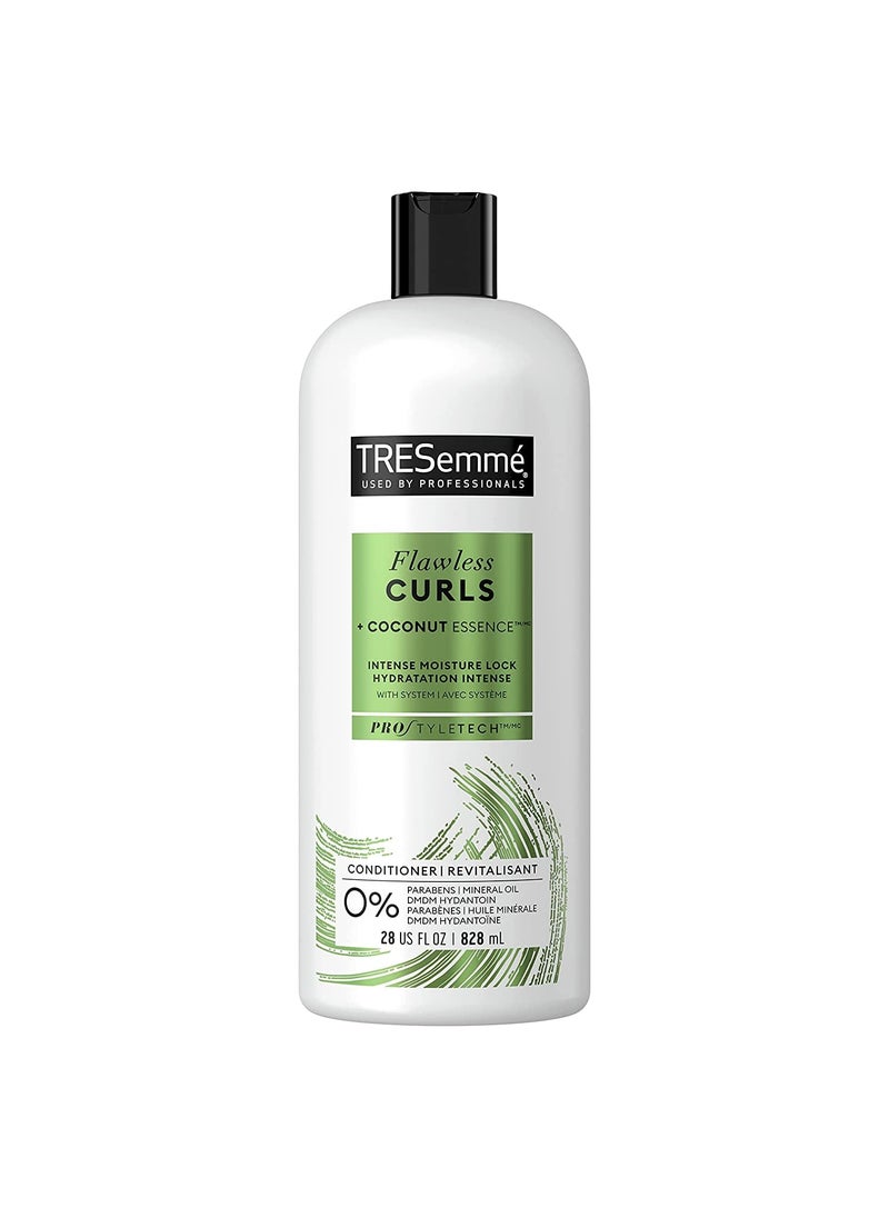 Tresemme TRESemme Unscented Conditioner Flawless Curly Curl Hydration For All Hait Types 28 Oz 1 Count  - Image 1