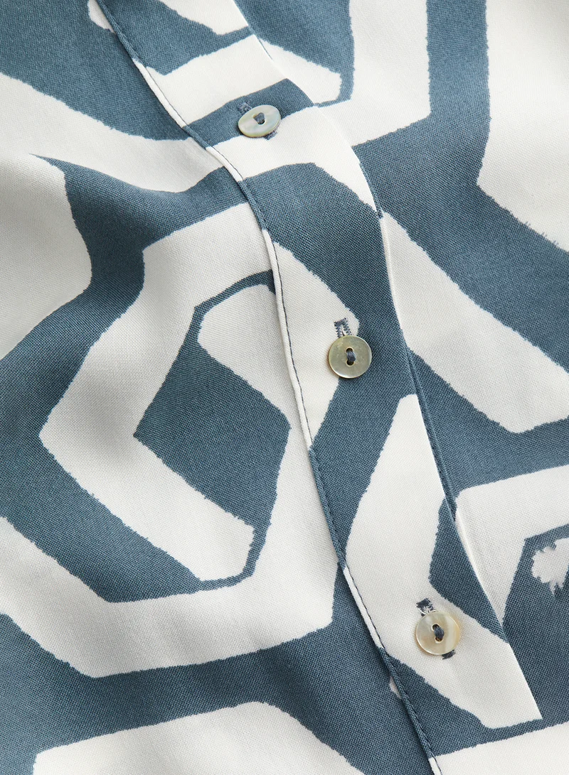 اتش اند ام Geometric Mini Dress
