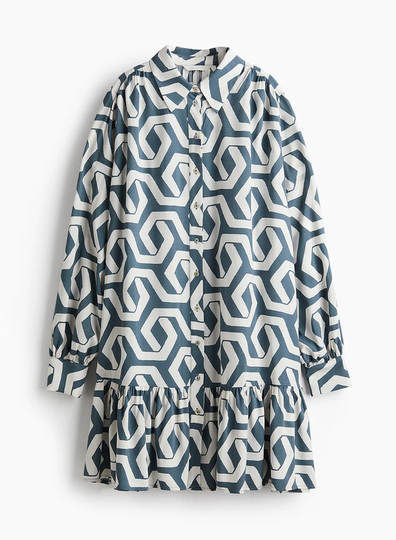 اتش اند ام Geometric Mini Dress