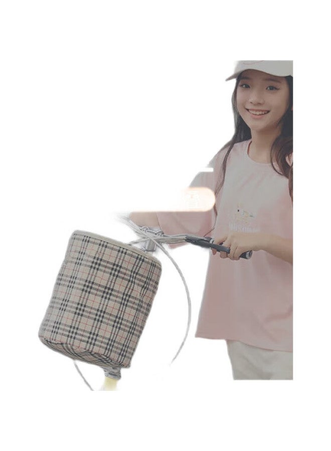 FLYING PIGEON Feige Bicycle Basket, Foldable Bike Universal Front-Mounted Shopping And Grocery Basket, Cycling Accessories - Image 1