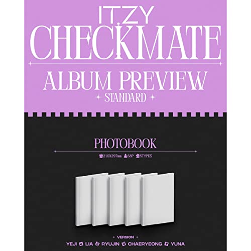 ITZY CHECKMATE STANDARD EDITION Version select Album folded poster RYUJIN - Image 3