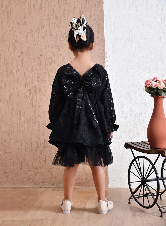 بيلا مودا فستان دانتيل بطبقات - Image 2