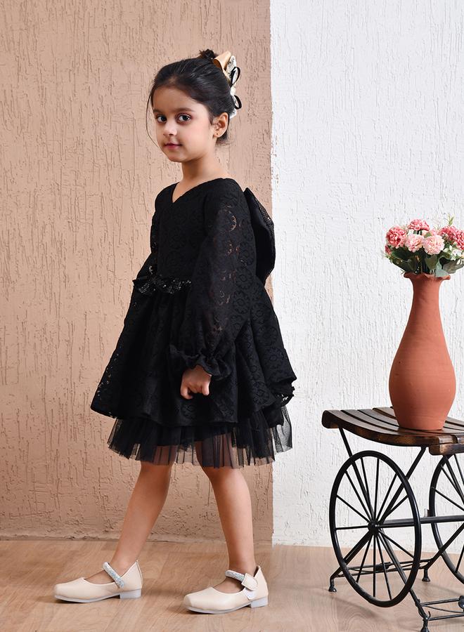 بيلا مودا فستان دانتيل بطبقات - Image 4