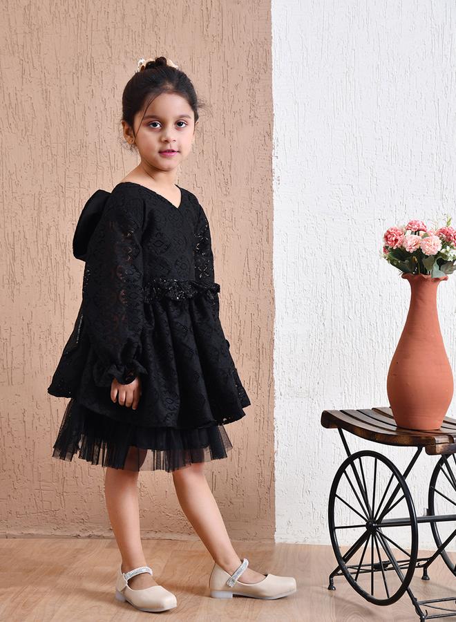 بيلا مودا فستان دانتيل بطبقات - Image 5