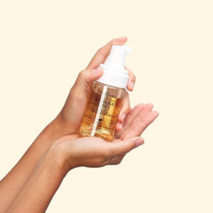 Wild Ferns Manuka Honey Refreshing Facial Wash, 95% Natural, 100 milliliters - Image 3