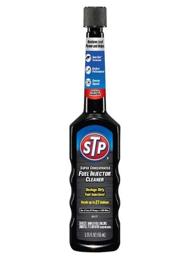 STP Fuel Injector Cleaner, Super Concentrated, Bottles, 5.25 Fl Oz, Pack of 6, 78577-6PK