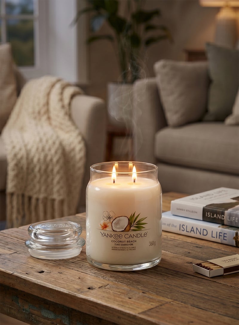 YANKEE CANDLE شمعة يانكي كاندل المميزة، شاطئ جوز الهند - Image 5