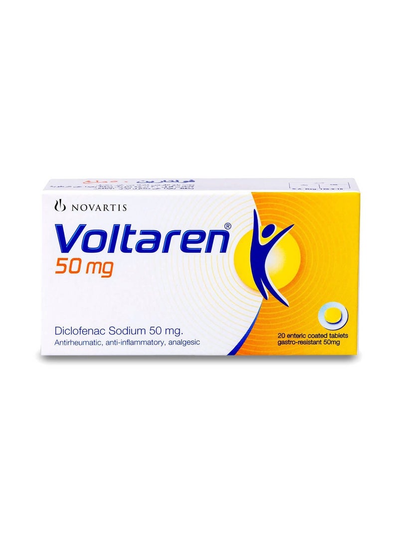 Voltaren 50  MG Tablet 20 Pcs - Image 1