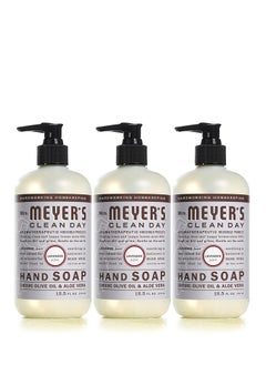 Mrs. Meyer's Clean Day MRS. MEYER'S CLEAN DAY Hand Soap, Made with Essential Oils, Biodegradable Formula, Lavender, 12.5 fl. oz - Pack of 3  - Image 1
