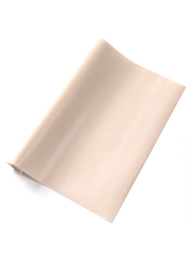 Trendy Eva Moisture-proof Drawer Cabinet Kitchen Dustproof Dining Placemat Non-slip Heat Resistant Durable Table Mat-Color:Flat Grain-lotus Root Powder-Specifications:45*200cm  - Image 1