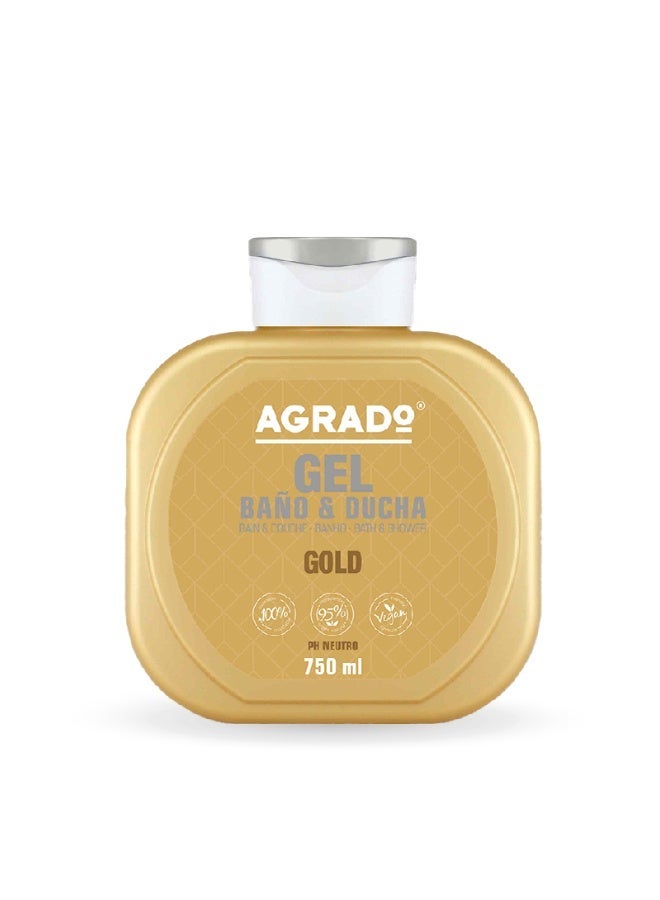 جل الاستحمام المرطب جل الاستحمام جولد بي اتش محايد 750 مل -