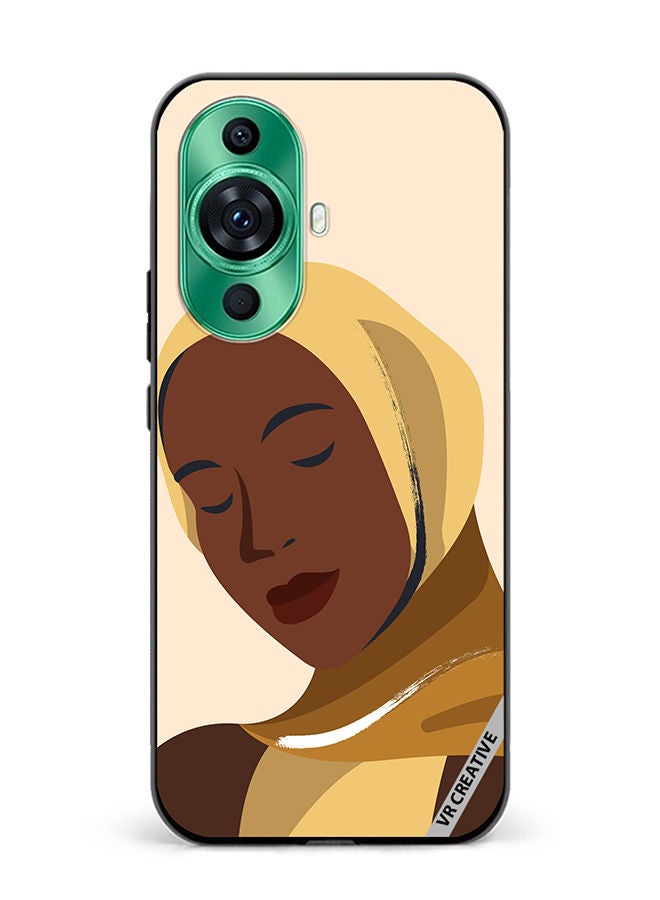 VR CREATIVE Protective Case Cover For Huawei nova 11 Pro Cartoon Woman Shape Design Multicolour - Image 1