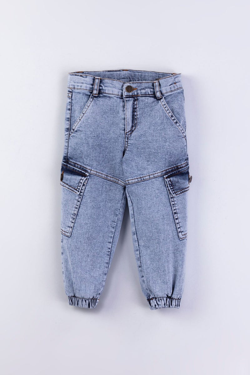 Gold Class Kidswear Boys Jogger Cargo Pocket Jeans 