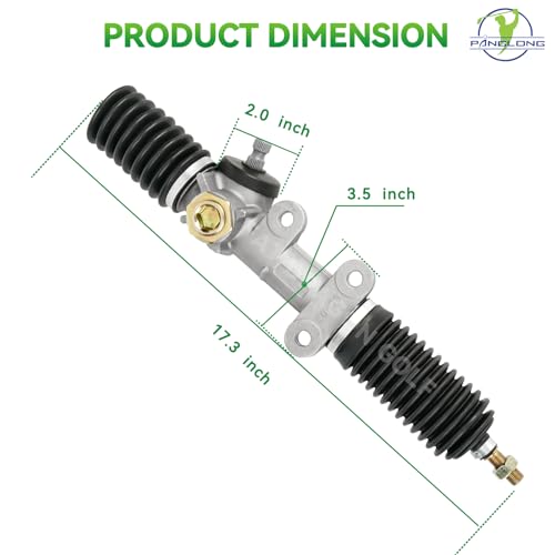 Panglong Club Car DS Steering Rack, Club Car Rack and Pinion, DS Steering Gear Box Suitable for 1984-Up Club Car DS, Carryall, and Turf G&E Golf Cart, OEM# 1012425, 1018783-02, 103601501, 101878302 - Image 4