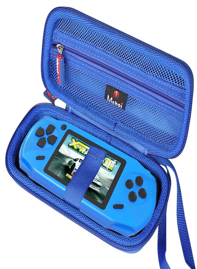 Mchoi Hard Case Suitable for Beijue 16 Bit Handheld Games, Waterproof Shockproof Beujue Game Carrying Protective Case, Case Only, Blue - Image 2