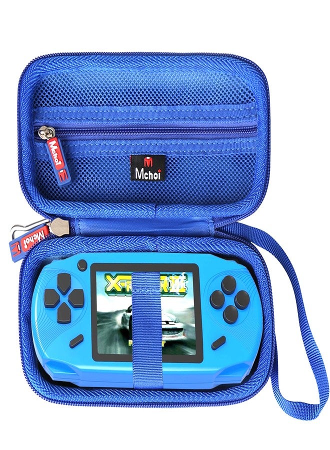 Mchoi Hard Case Suitable for Beijue 16 Bit Handheld Games, Waterproof Shockproof Beujue Game Carrying Protective Case, Case Only, Blue - Image 1