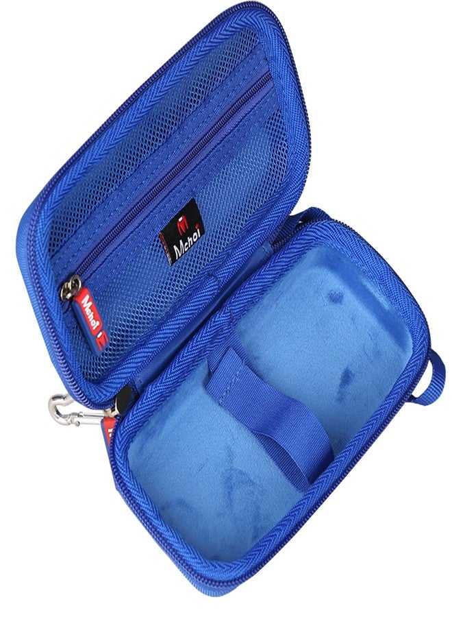 Mchoi Hard Case Suitable for Beijue 16 Bit Handheld Games, Waterproof Shockproof Beujue Game Carrying Protective Case, Case Only, Blue - Image 4