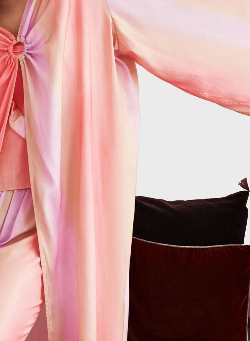 UNDIZ Satin Kimono