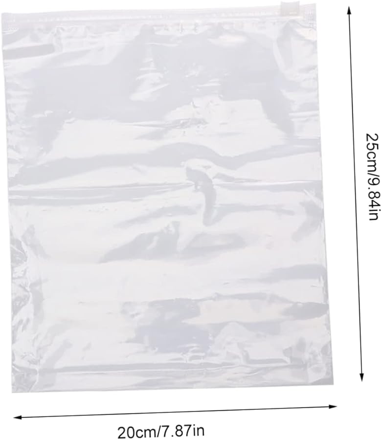 GANAZONO 20 Pack Frosted Reusable Zipper Storage Bags For Clothing Underwear Socks Organizing - Image 3