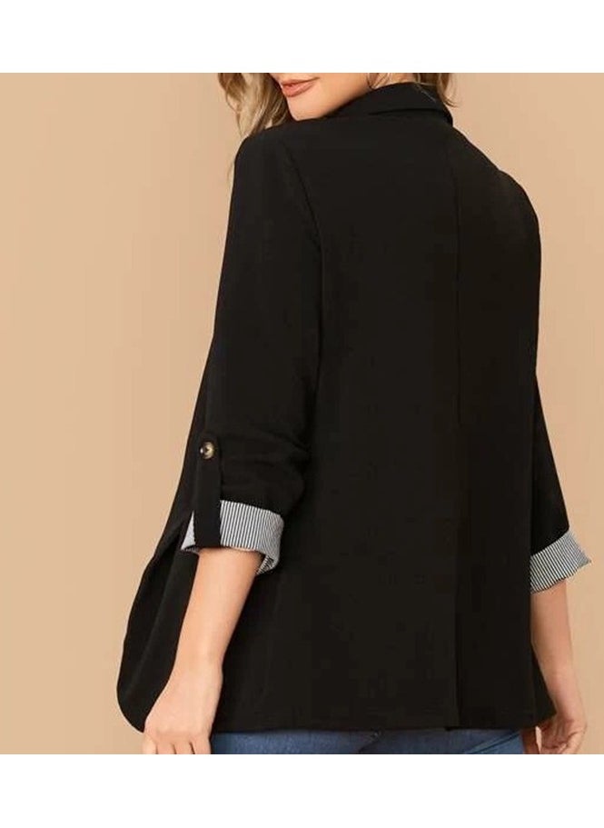Shougu Fashionable Slim Fit Temperament Suit Jacket  - Image 3