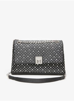 Flora Bella By Shoexpress حقيبة كروس بودي مزينة  - Image 1