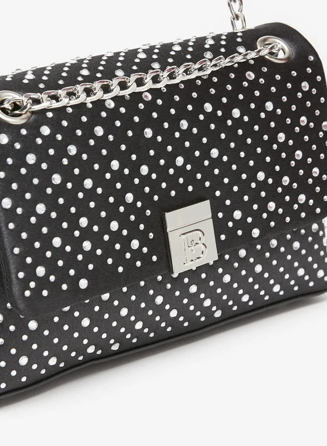 Flora Bella By Shoexpress Embellished Crossbody Bag