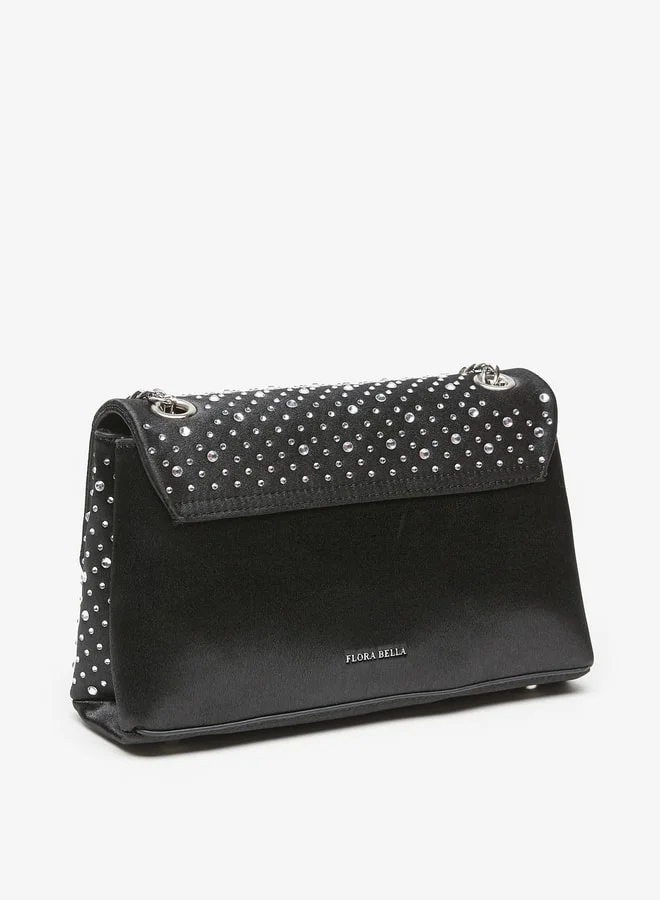 Flora Bella By Shoexpress Embellished Crossbody Bag