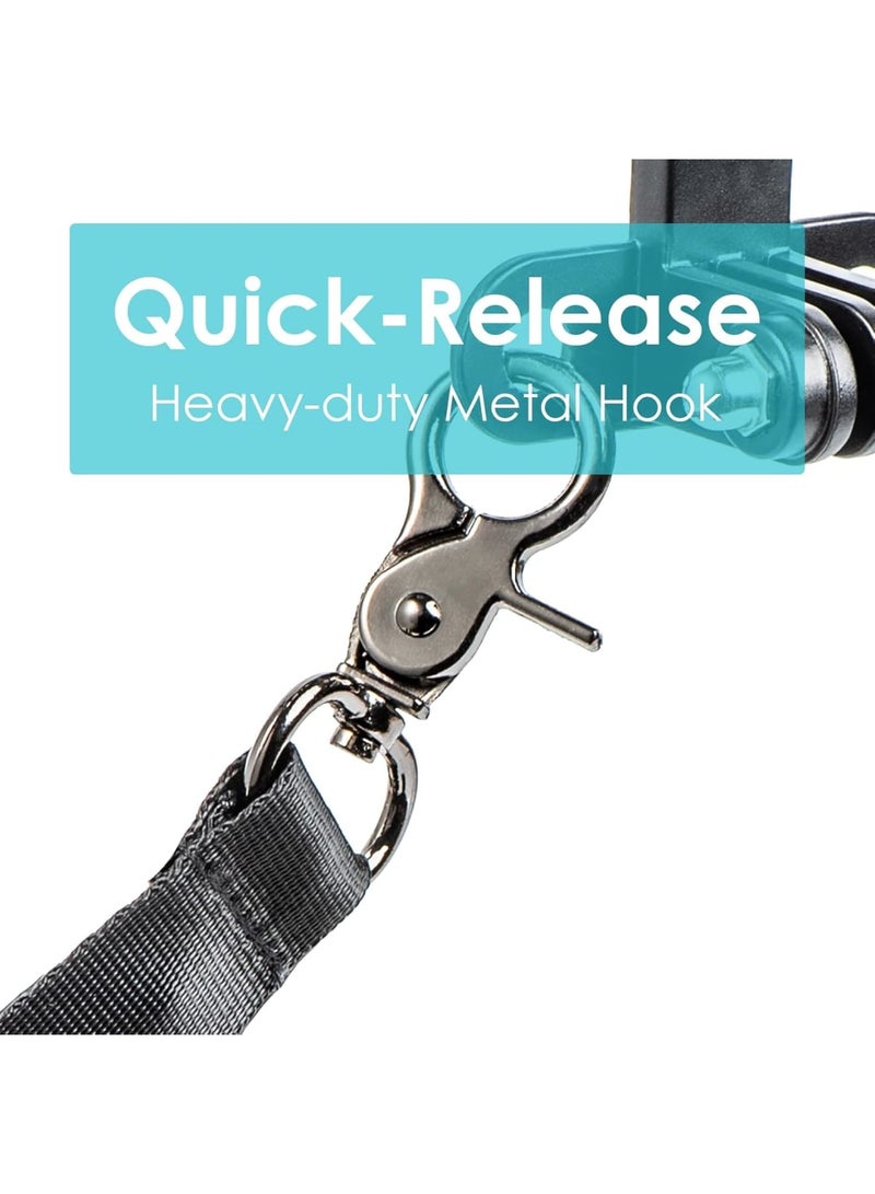 SOLARAE Action Camera Neck Mount with Chest Strap Holder, Neck Mount Compatible with GoPro, Hand Free Vlog Neck Lanyard with Body Strap for Action Camera, for DJI OSMO Pocket 1/2 Action 3 Insta360 - Image 5