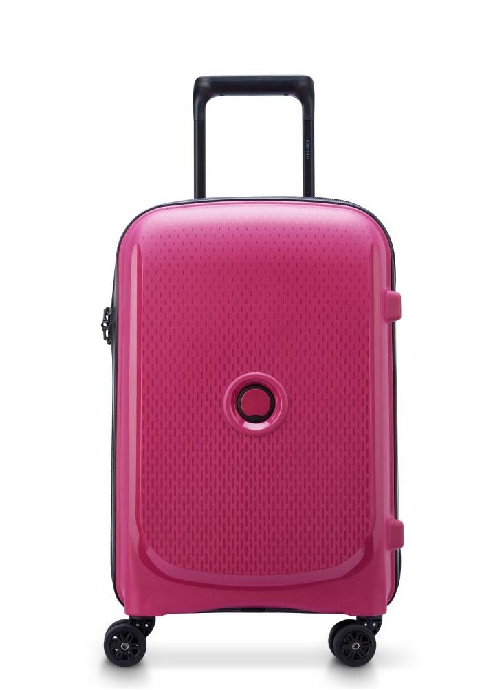ديلسي _باريس Belmont Plus Non Expandable 55cm Cabin Luggage 4 Double Wheel Trolley Raspberry  - Image 1