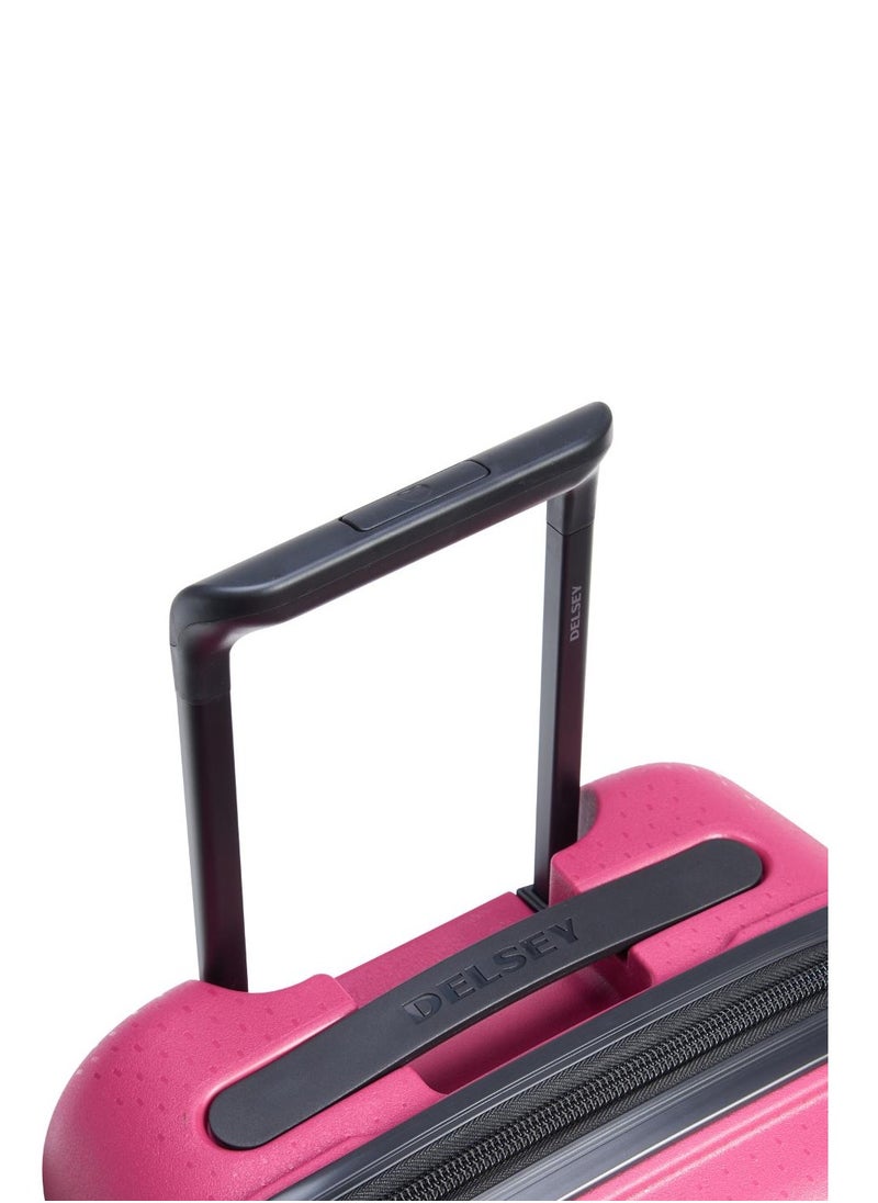 ديلسي _باريس Belmont Plus Non Expandable 55cm Cabin Luggage 4 Double Wheel Trolley Raspberry  - Image 5