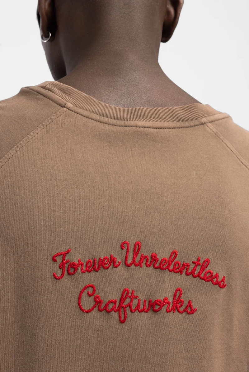 Catch Forever Unrelentless Embroidered T-Shirt