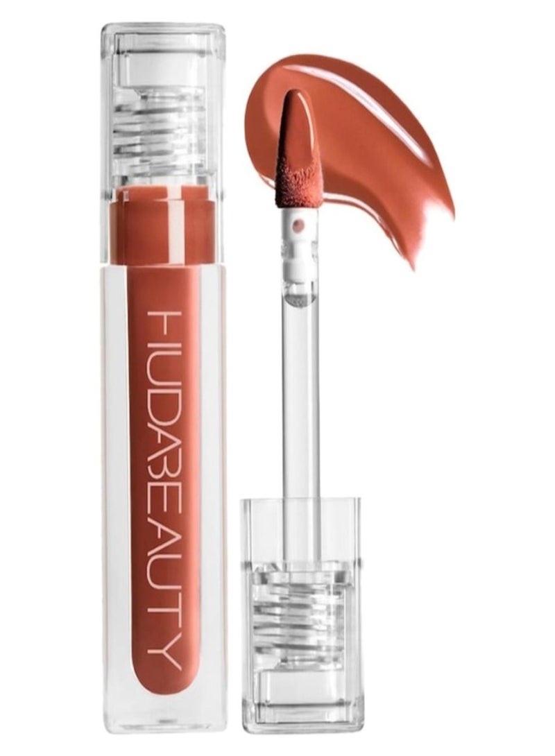هدى بيوتي ملمع شفاه غير لاصق لامع من Faux Filler بحجم 0.13 أونصة سائلة / 3.9 مل - Image 1