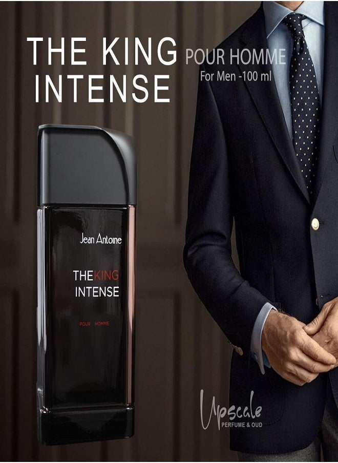 jean antoine - THE KING INTENSE POUR HOMME EAU DE PARFUM 100ML - Image 1